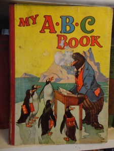Old alphabet book