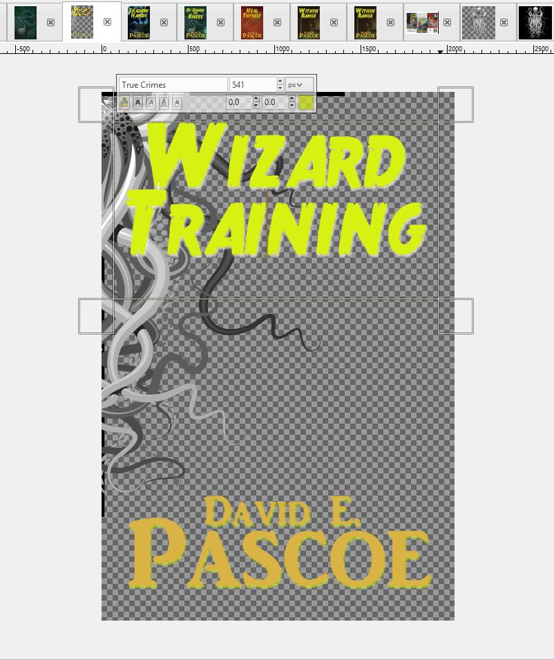 I've already altered the title, and the GUE, the author's name I don't touch. 