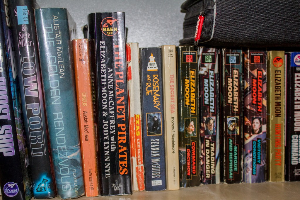 book spines
