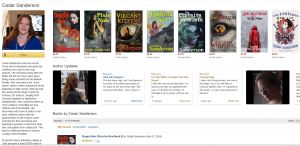 Author page front end