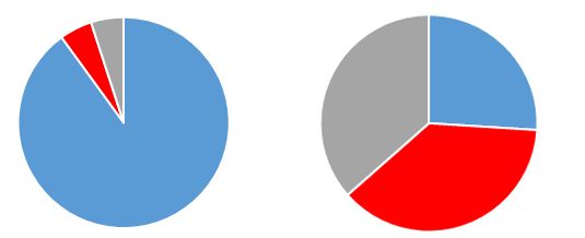 pie -purchase vs actual demographic