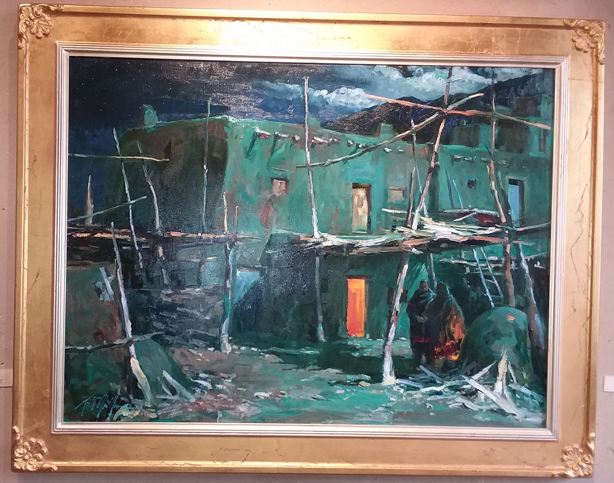 Richard Alan Nichols - Heritage - Taos Pueblo - Small