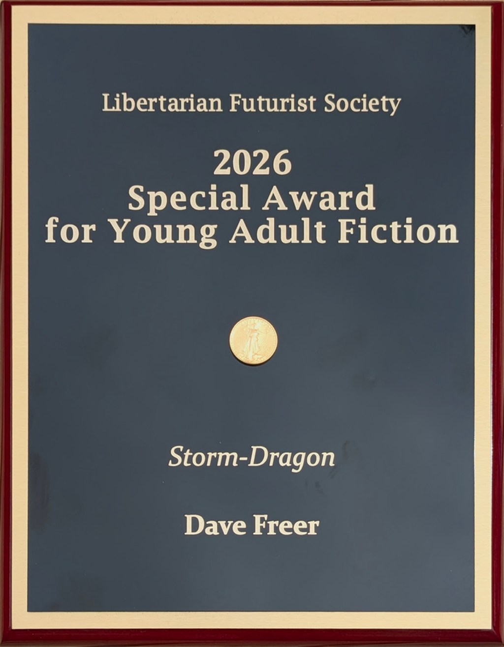 Prometheus YA Special Award Acceptance&nbsp;Speech